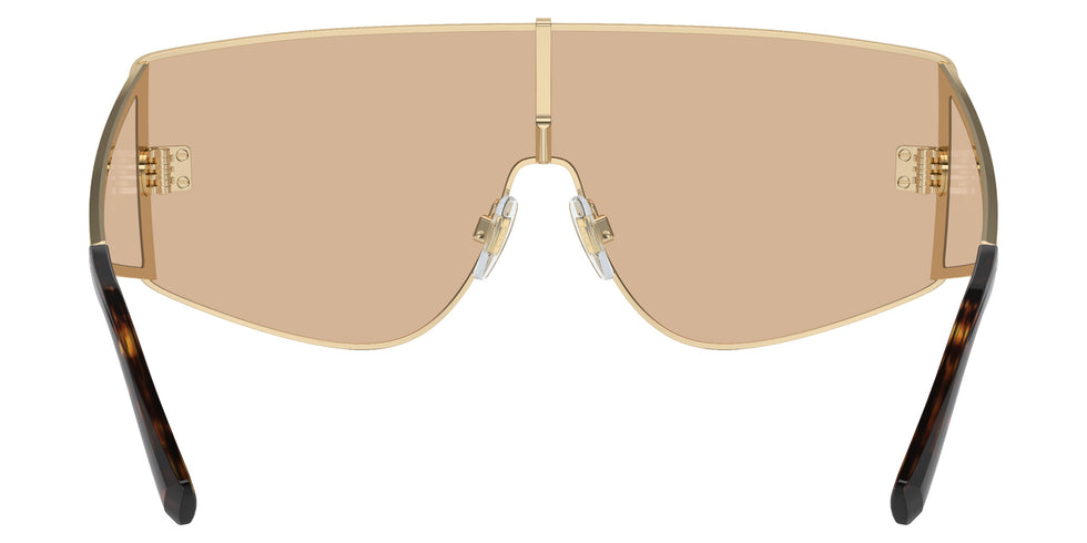DOLCE & GABBANA DG2305 13655A 144 - Light Gold / Light Brown Mirrored Flash Gold #id:dg230513655a_s:100115