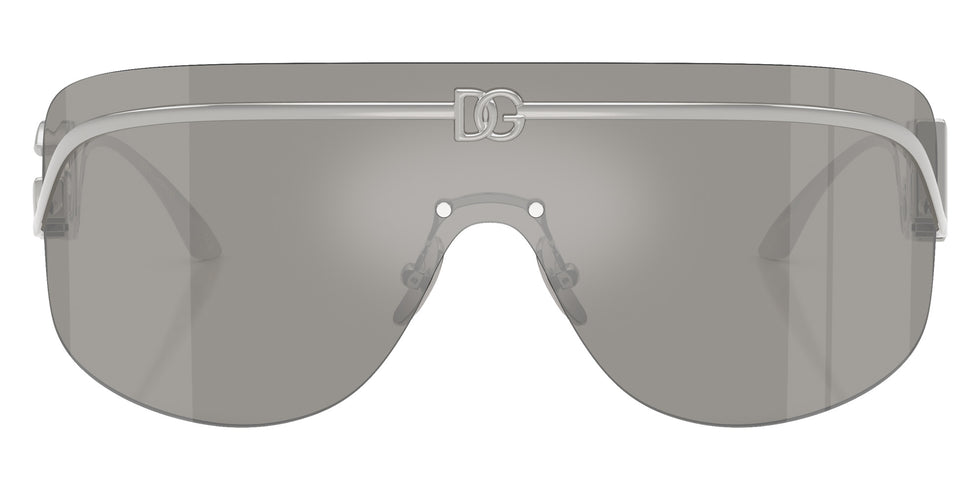 DOLCE & GABBANA DG2320 05/6G 140 - Silver / Gray Mirrored Silver #id:dg2320056g_s:102100