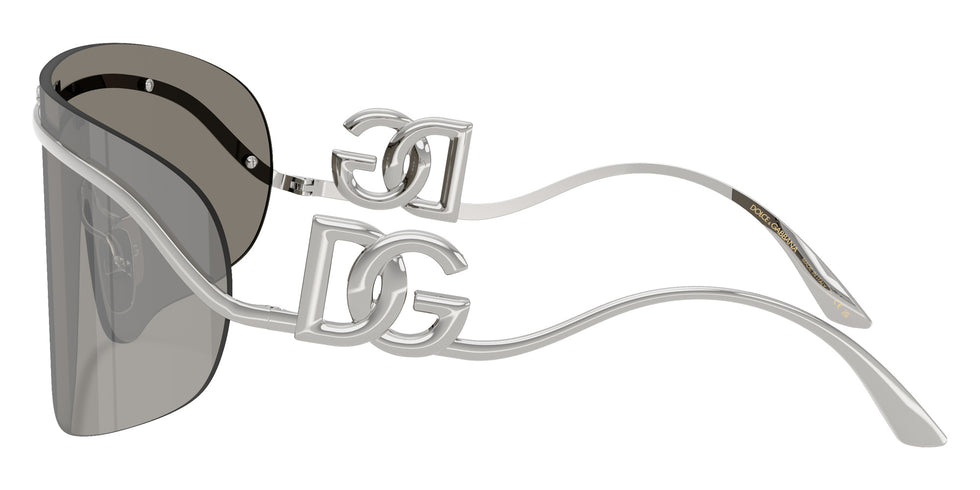 DOLCE & GABBANA DG2320 05/6G 140 - Silver / Gray Mirrored Silver #id:dg2320056g_s:102110