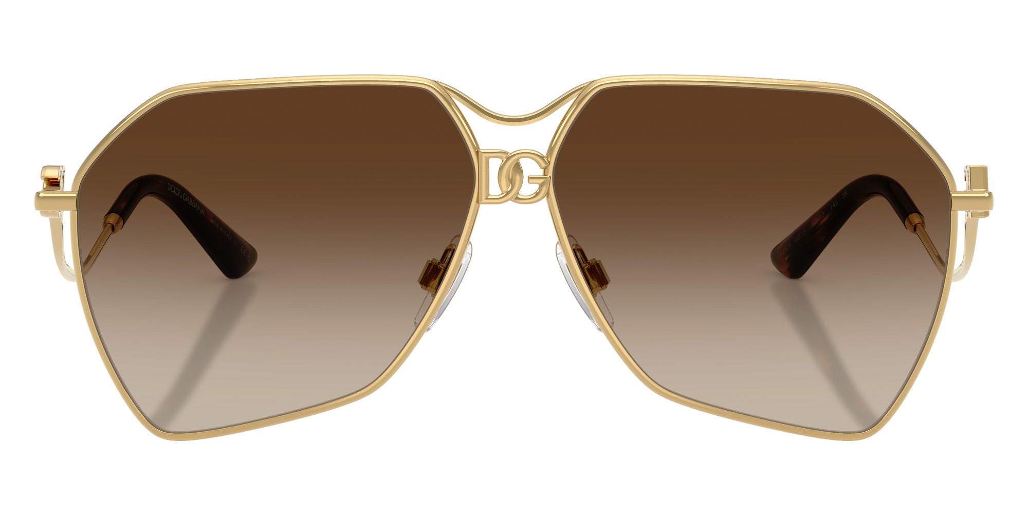 DOLCE & GABBANA DG2326 02/13 62 - Gold / Gradient Brown #id:dg23260213_s:100100