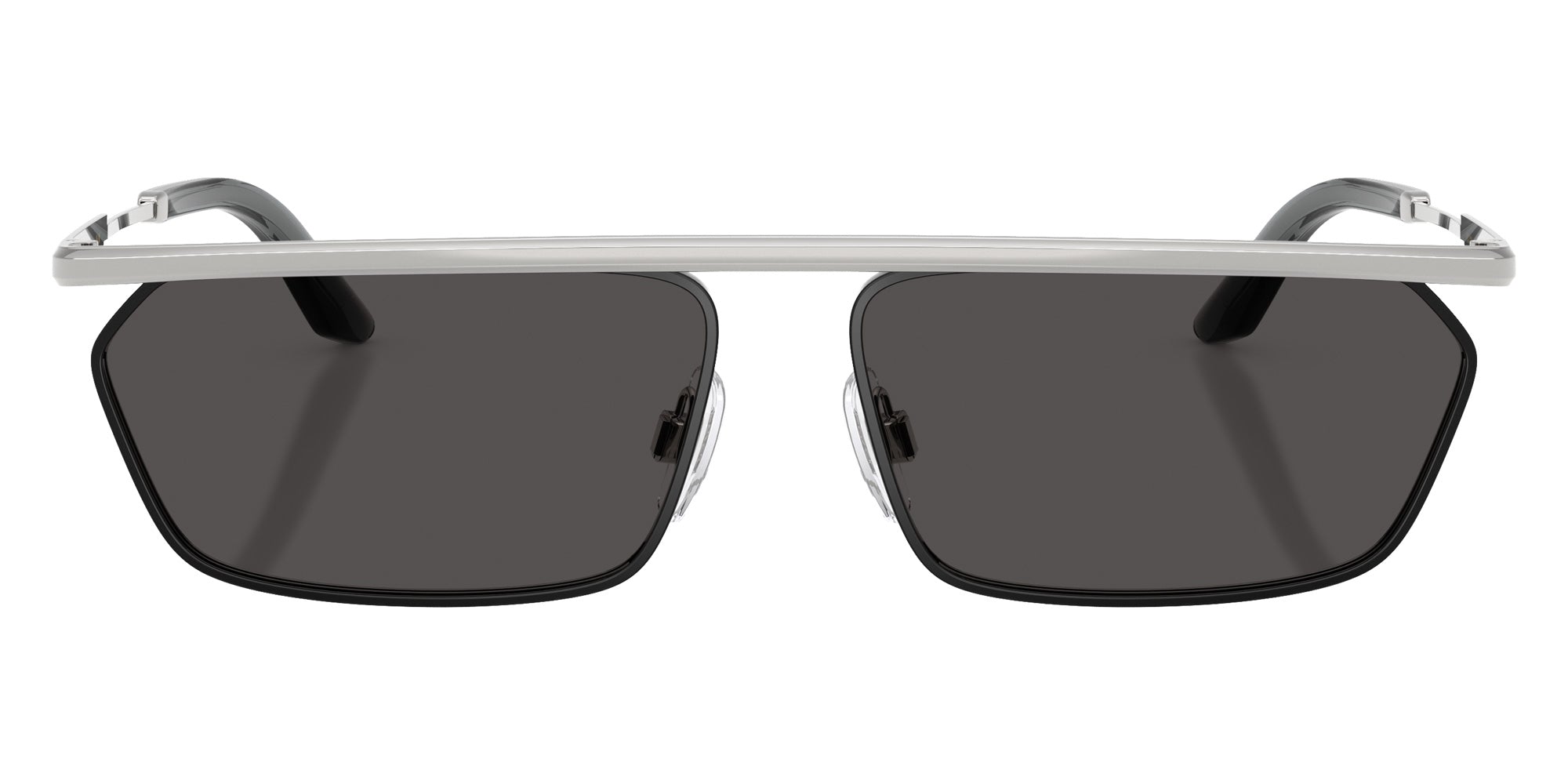 DOLCE & GABBANA DG2327 132487 60 - Silver/Matte Black / Dark Gray #id:dg2327132487_s:102100