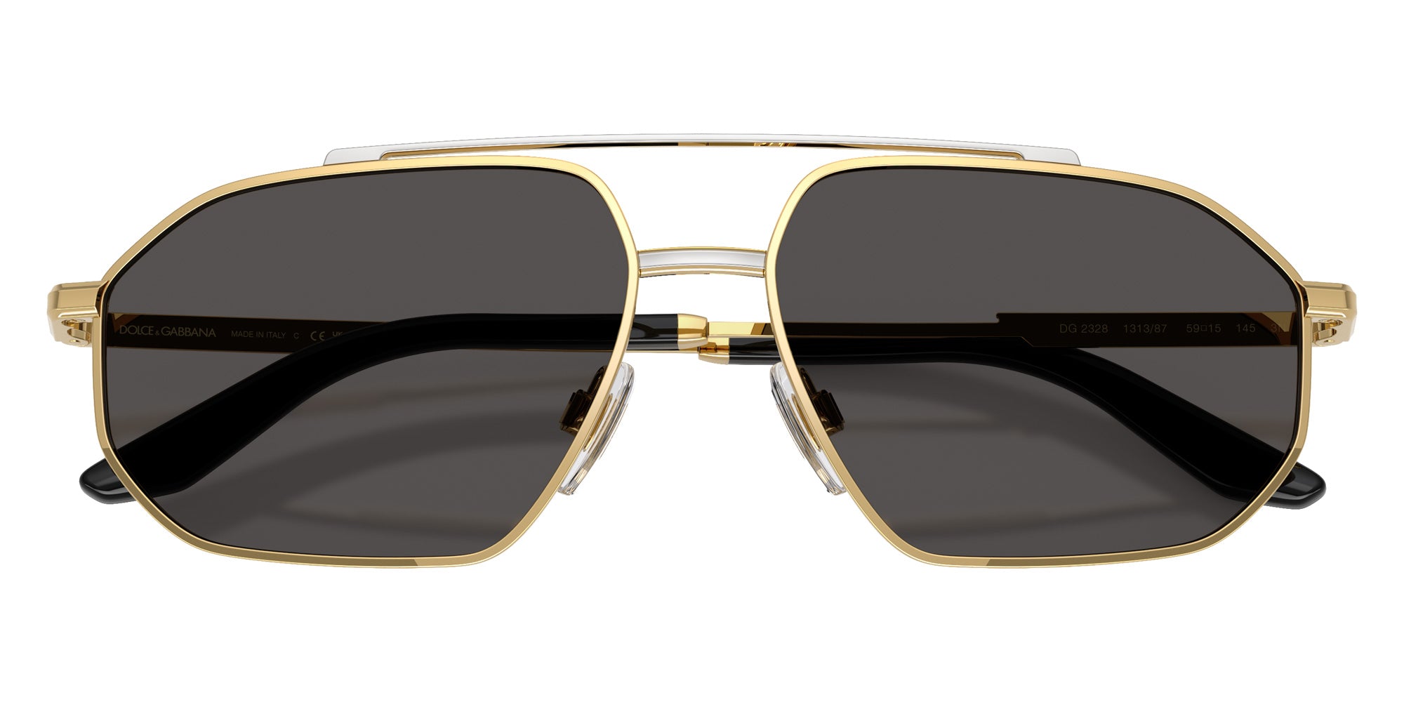 DOLCE & GABBANA DG2328 131387 59 - Gold/Silver / Dark Gray #id:dg2328131387_s:102120