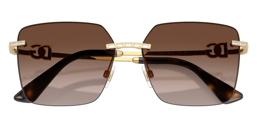 DOLCE&GABBANA DG2332B 02/13 59 - Gold #id:dg2332b0213_s:100100