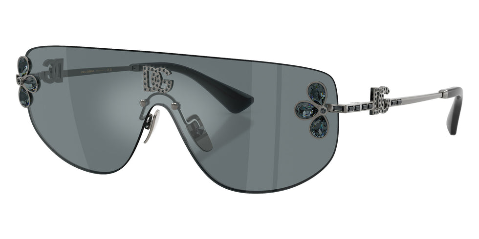 DOLCE&GABBANA DG2333B 12866G 138 - Dark Gunmetal #id:dg2333b12866g_s:106105