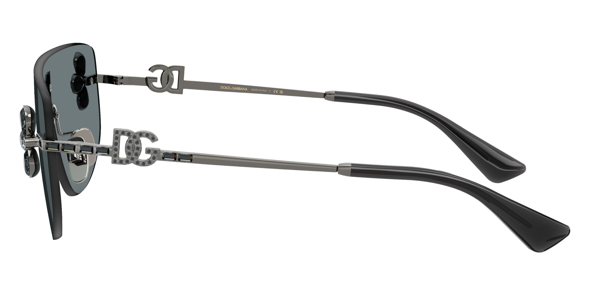 DOLCE&GABBANA DG2333B 12866G 138 - Dark Gunmetal #id:dg2333b12866g_s:106110
