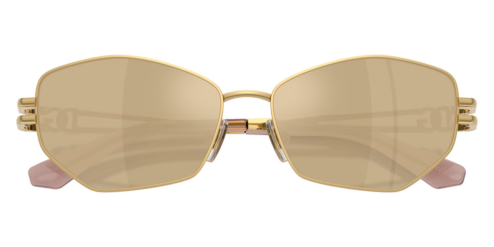 DOLCE&GABBANA DG2338 02/03 58 - Gold / Clear Mirrored Real Yellow Gold #id:dg23380203_s:100120