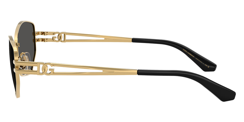 DOLCE&GABBANA DG2338 02/87 58 - Gold / Dark Gray #id:dg23380287_s:102110
