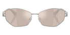 DOLCE&GABBANA DG2338 05/0V 58 - Silver / Clear Mirrored Real White Gold #id:dg2338050v_s:104100