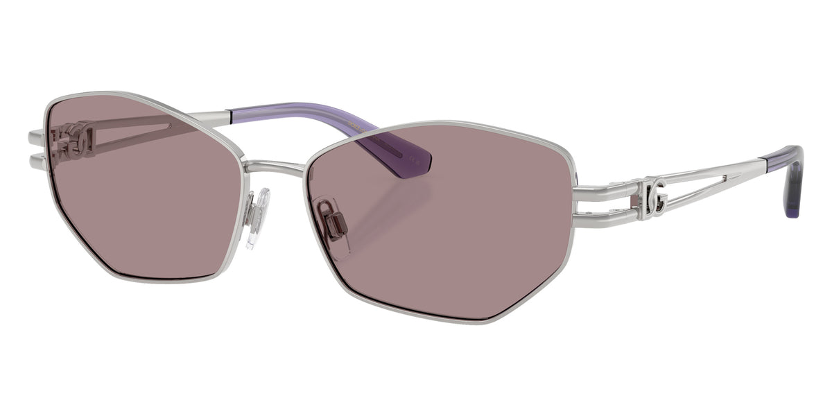 DOLCE&GABBANA DG2338 05/LA 58 - Silver / Violet #id:dg233805la_s:106105