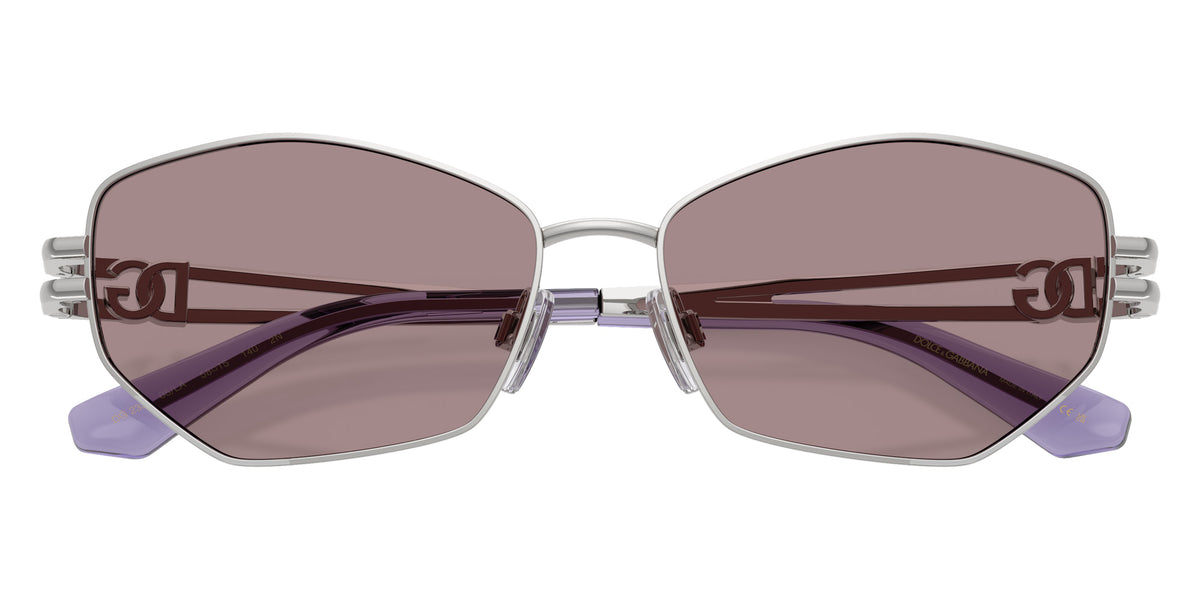 DOLCE&GABBANA DG2338 05/LA 58 - Silver / Violet #id:dg233805la_s:106120
