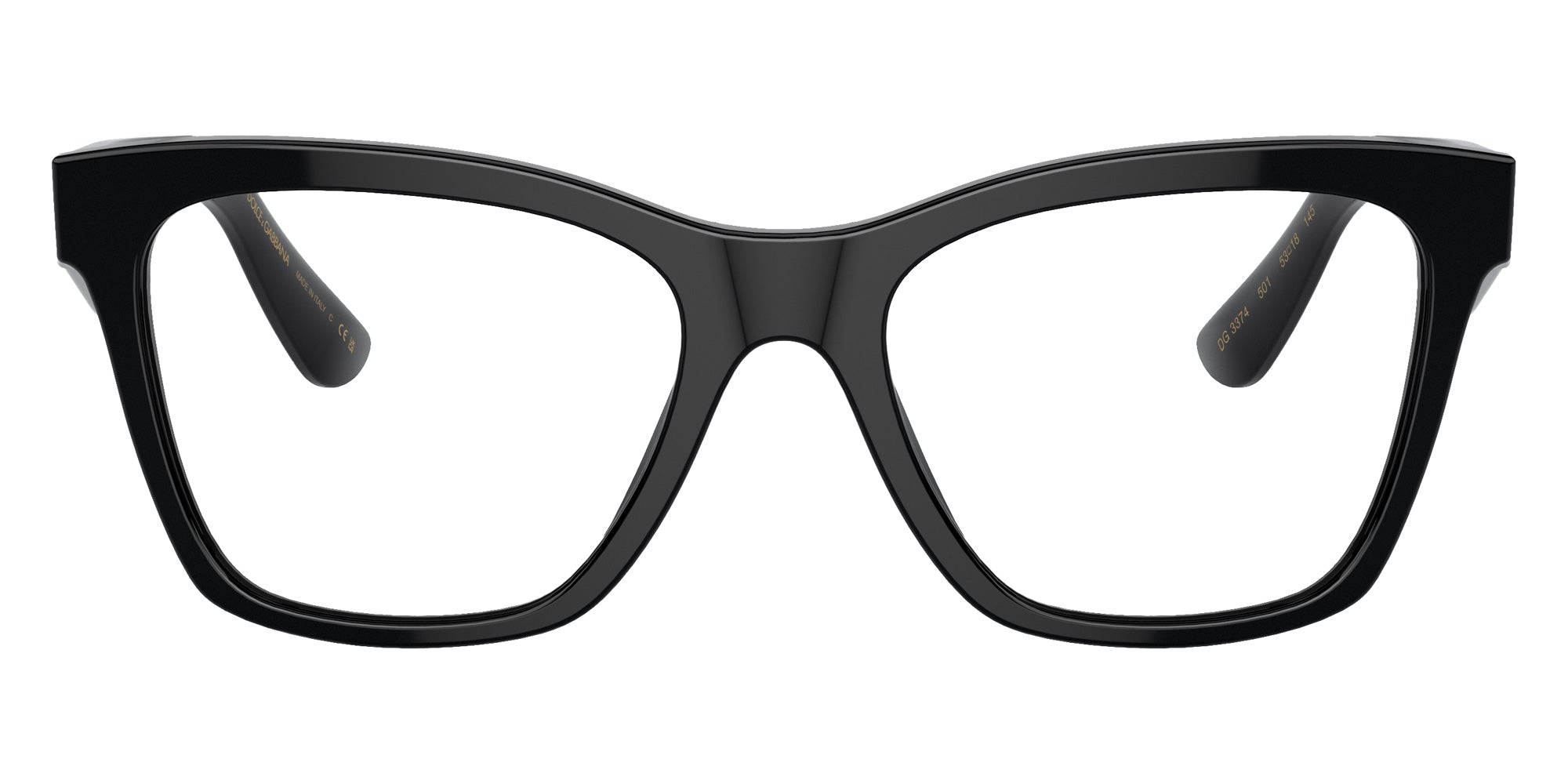 DOLCE & GABBANA DG3374 501 53 - Black #id:dg3374501_s:100100