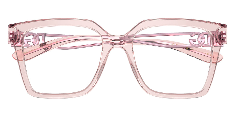 DOLCE & GABBANA DG3376B 3148 53 - Transparent Rose #id:dg3376b3148_s:100120
