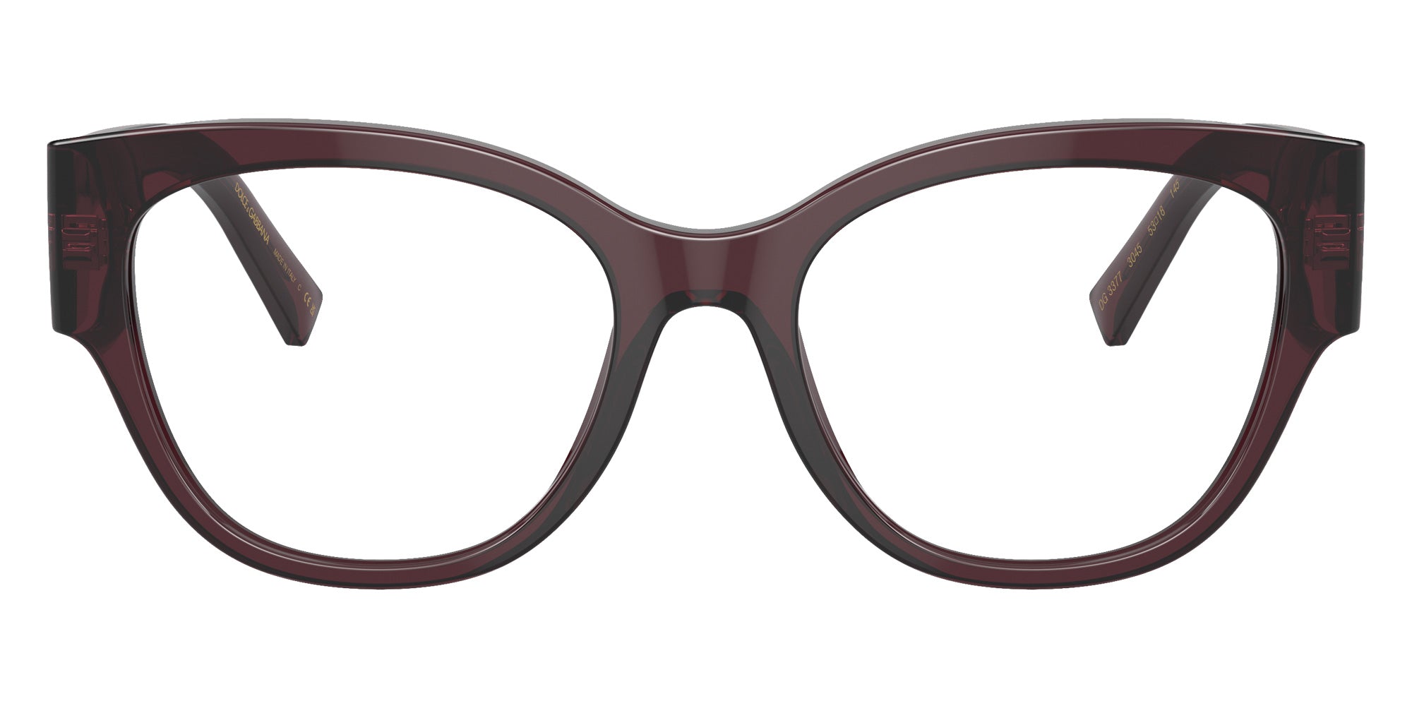 DOLCE & GABBANA DG3377 3045 53 - Transparent Violet #id:dg33773045_s:100100