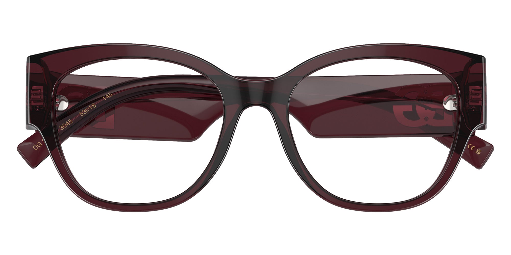 DOLCE & GABBANA DG3377 3045 53 - Transparent Violet #id:dg33773045_s:100120
