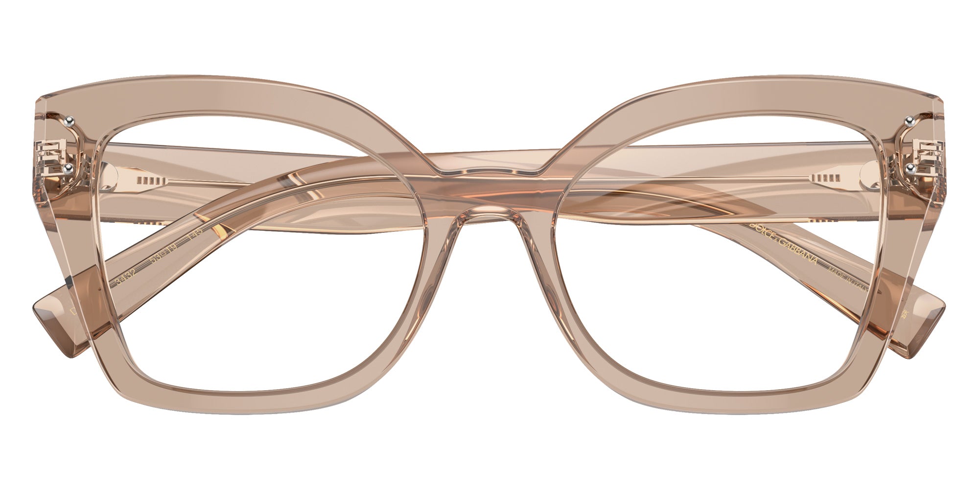 DOLCE & GABBANA DG3386 3432 53 - Transparent Camel #id:dg33863432_s:100120