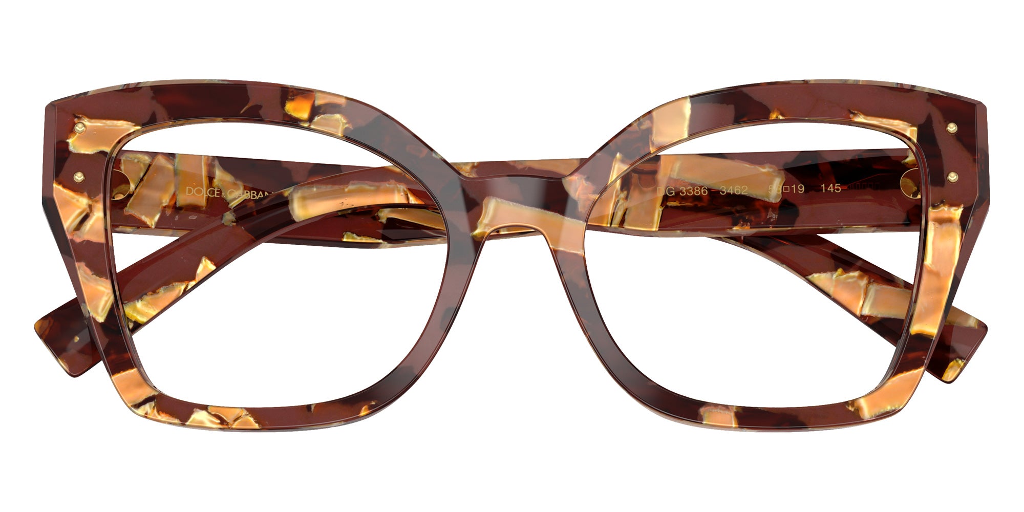 DOLCE & GABBANA DG3386 3462 53 - Pearl Havana Brown #id:dg33863462_s:102120