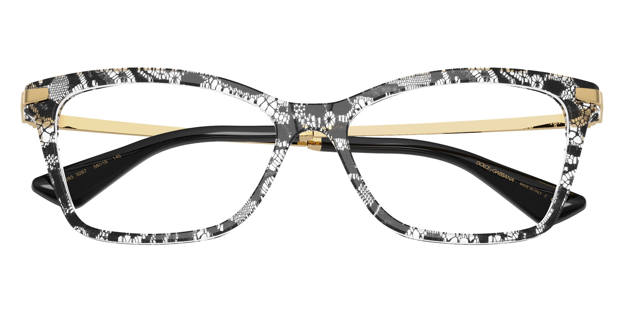 DOLCE & GABBANA DG3393 3287 56 - Black Lace #id:dg33933287_s:100120
