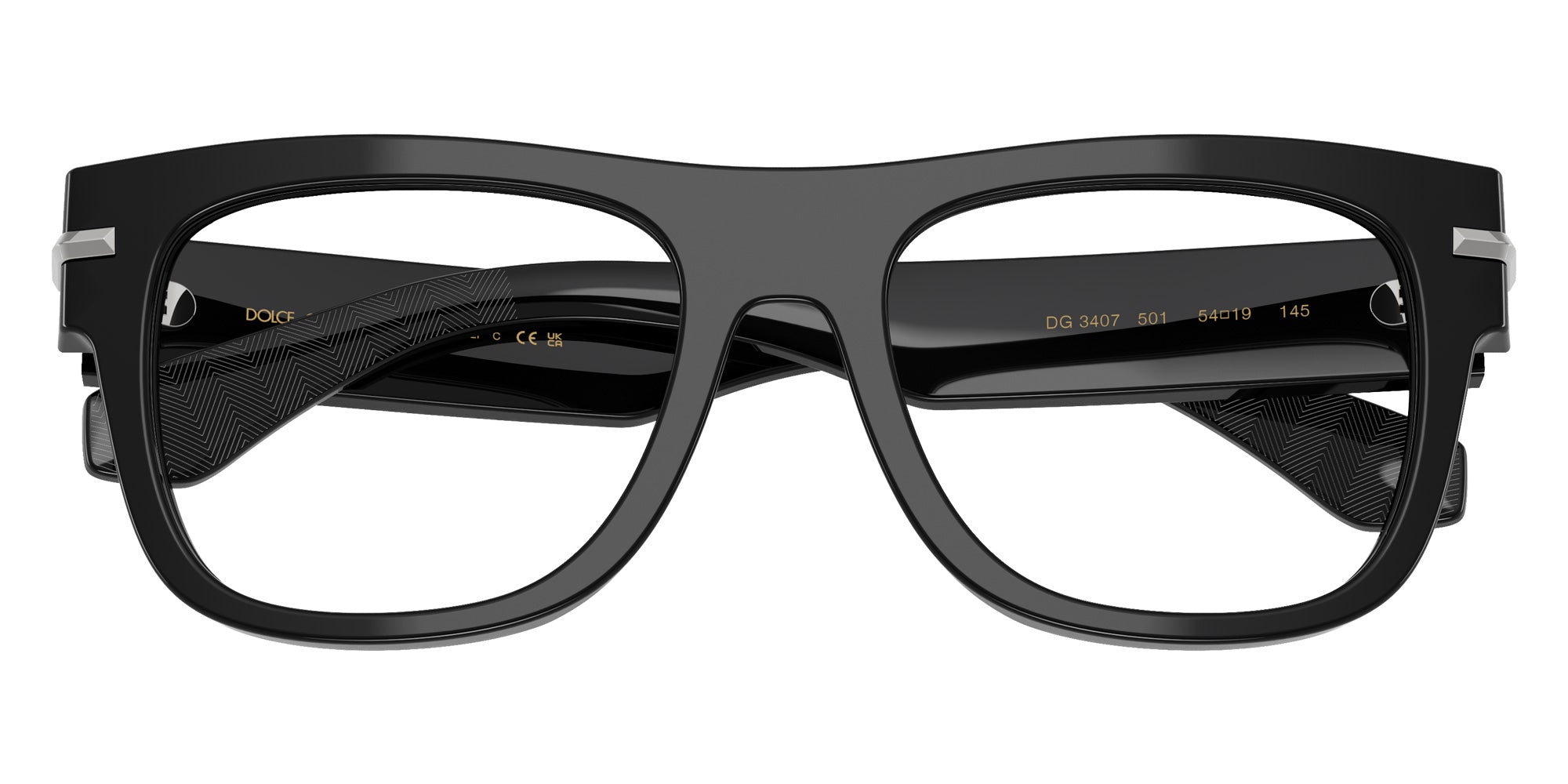 DOLCE & GABBANA DG3407 501 54 - Black #id:dg3407501_s:100120