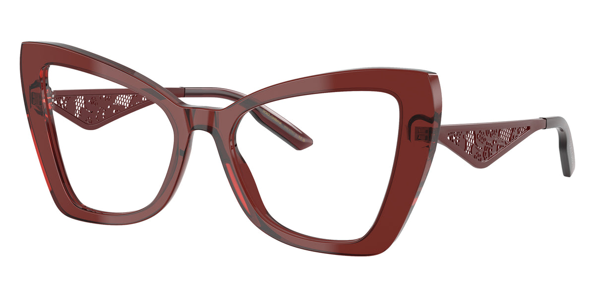 DOLCE & GABBANA DG3409 3045 53 - Transparent Bordeaux #id:dg34093045_s:100105