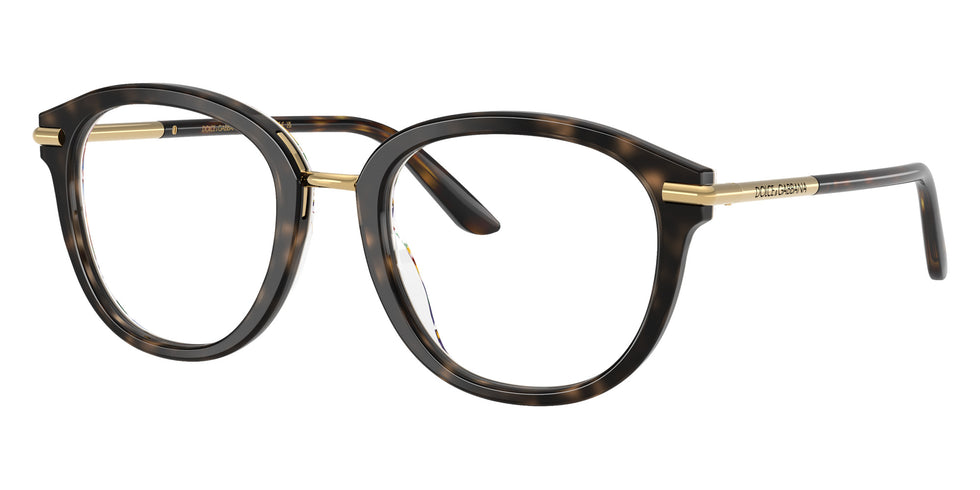 DOLCE & GABBANA DG3410 3217 50 - Havana on White Barrow #id:dg34103217_s:100105