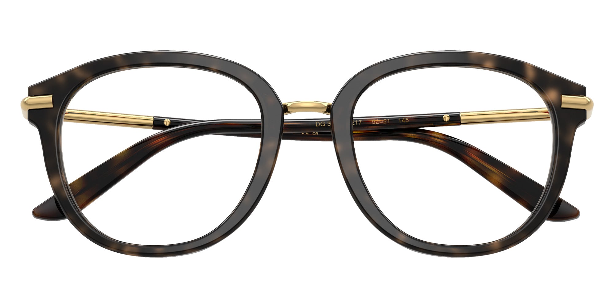DOLCE & GABBANA DG3410 3217 50 - Havana on White Barrow #id:dg34103217_s:100120