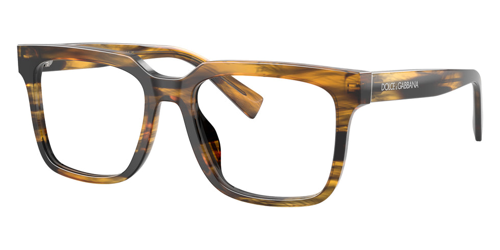 DOLCE&GABBANA DG3422 3063 53 - Striped Brown #id:dg34223063_s:100105