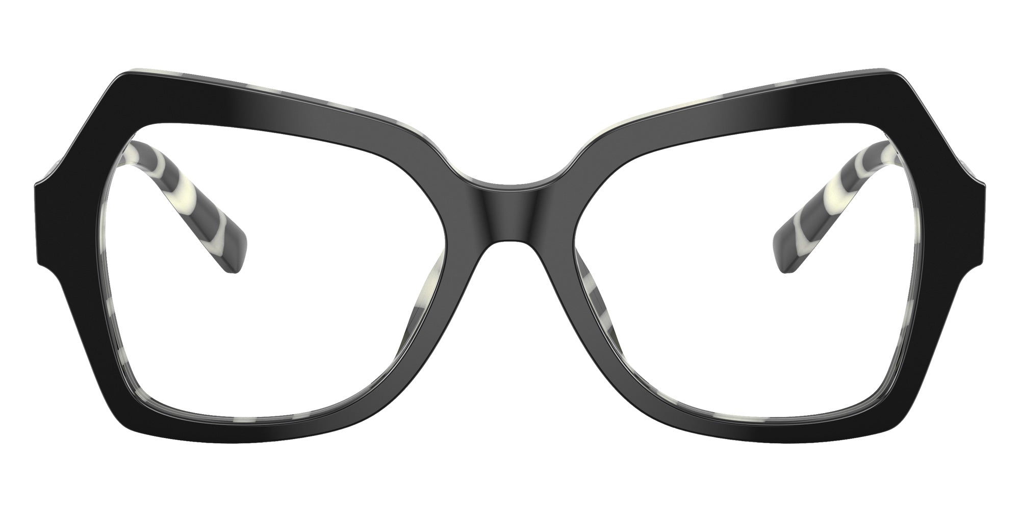 DOLCE & GABBANA DG3429 3372 52 - Black on Zebra #id:dg34293372_s:102100