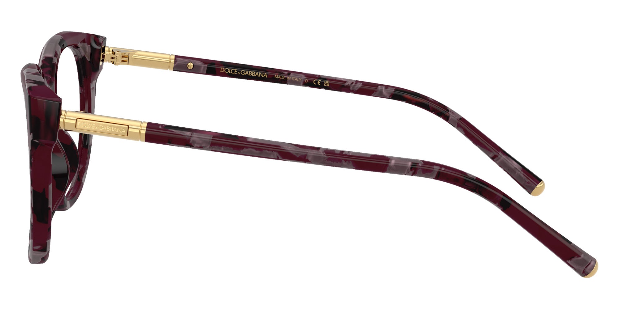 DOLCE & GABBANA DG3433 3464 51 - Pearl Havana Purple #id:dg34333464_s:108110