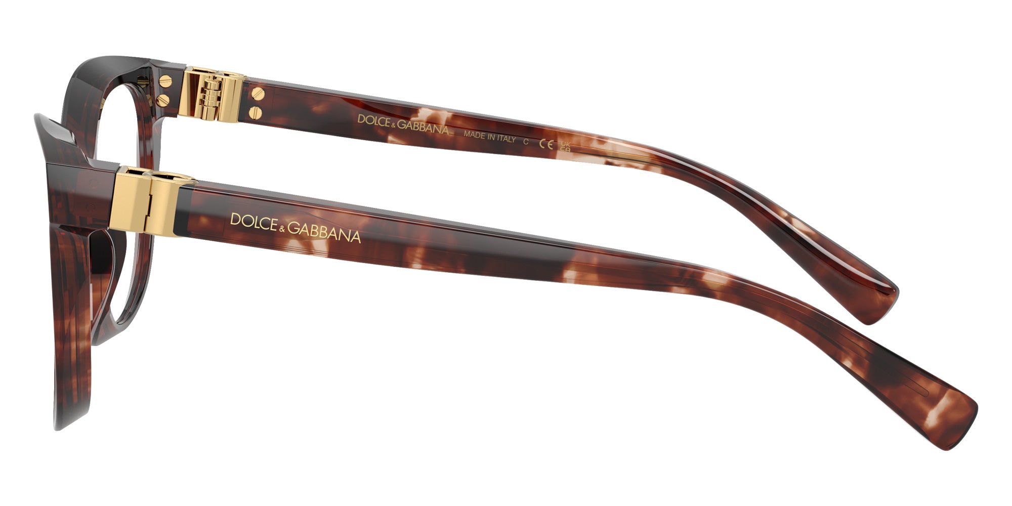 DOLCE&GABBANA DG3437 3222 51 - Dark Red Havana #id:dg34373222_s:104110