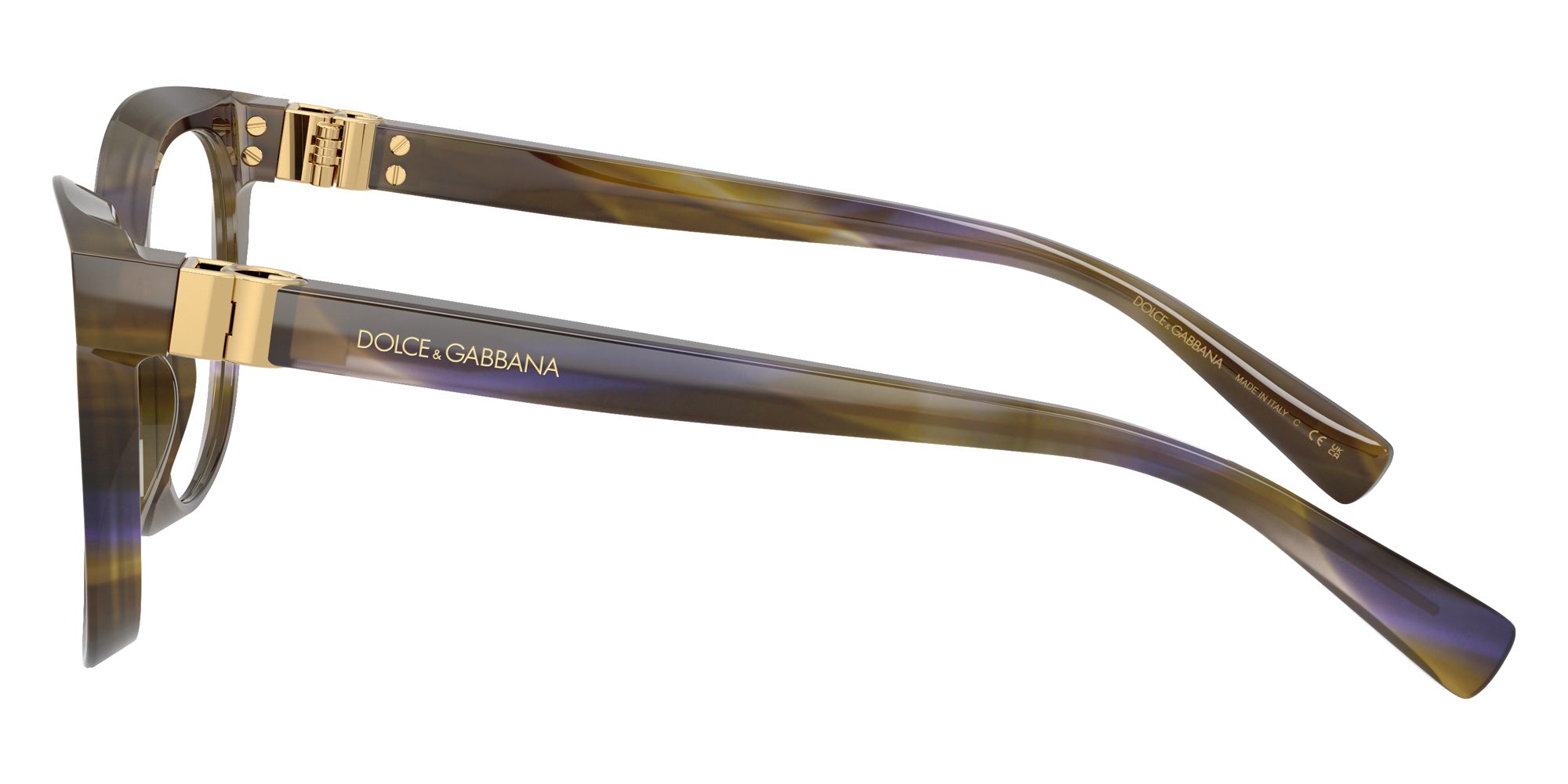 DOLCE&GABBANA DG3437 3447 51 - Striped Olive #id:dg34373447_s:108110