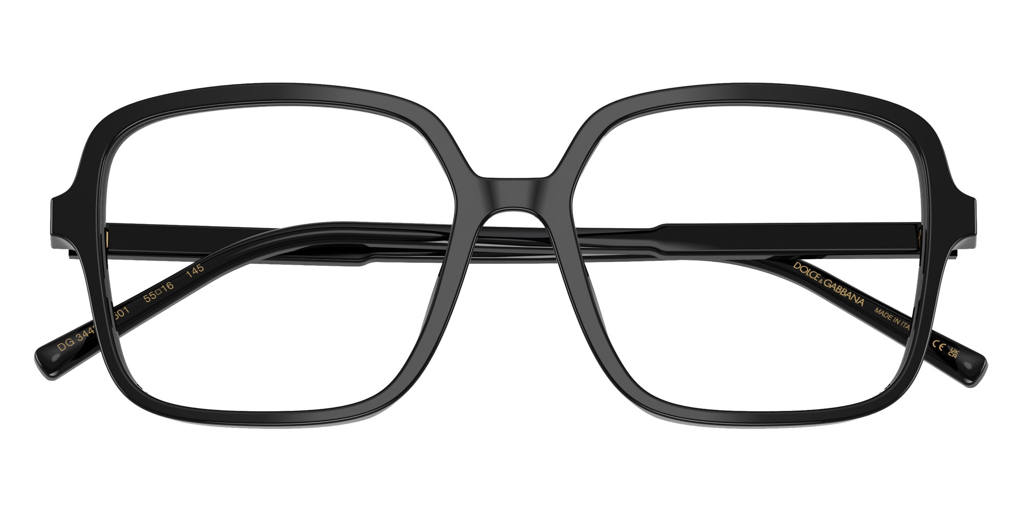 DOLCE&GABBANA DG3442 501 53 - Black #id:dg3442501_s:108100