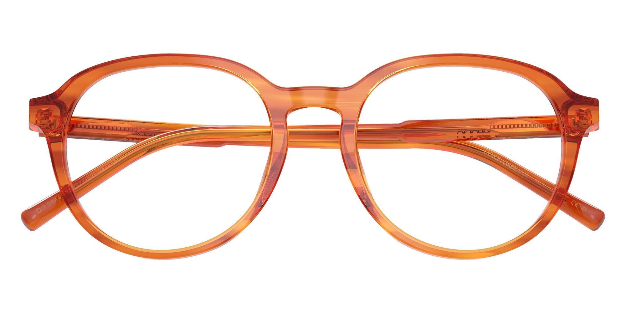DOLCE&GABBANA DG3444 3483 50 - Camel on Striped Ginger #id:dg34443483_s:108100