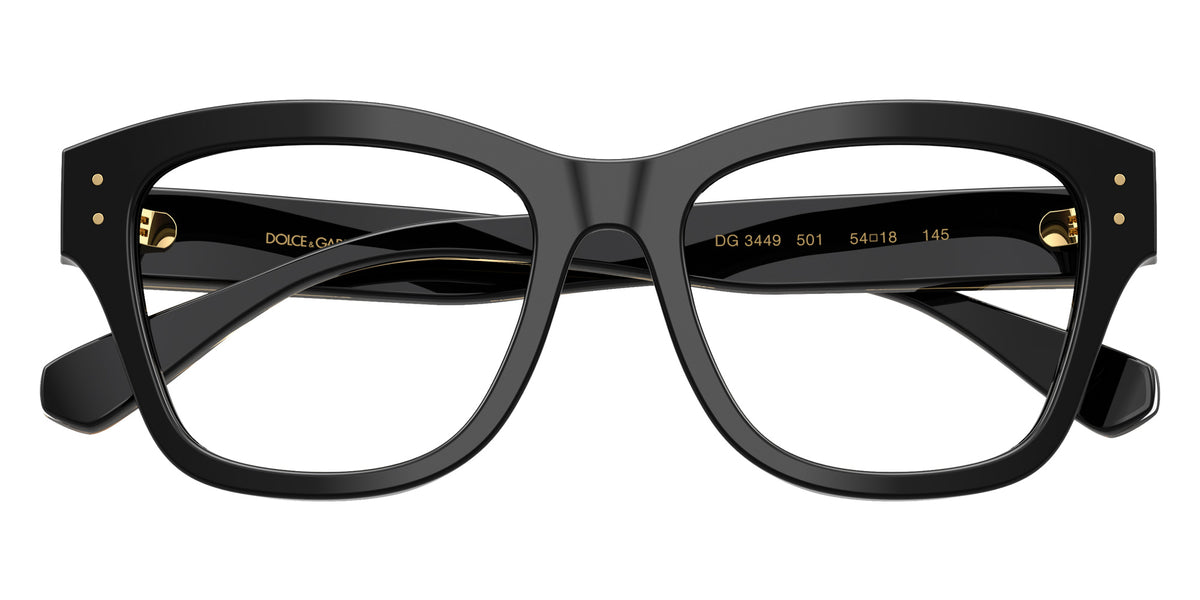 DOLCE&GABBANA DG3449 501 52 - Black #id:dg3449501_s:108120