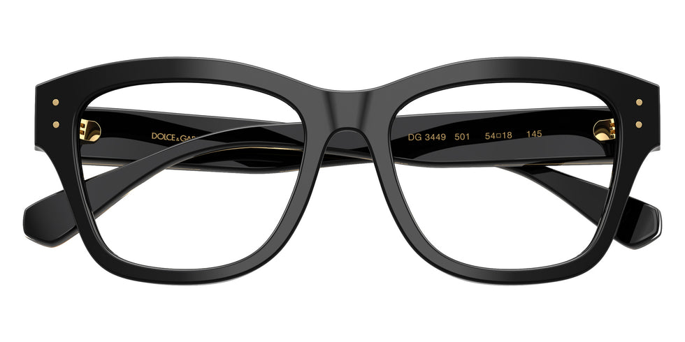DOLCE&GABBANA DG3449 501 52 - Black #id:dg3449501_s:108120
