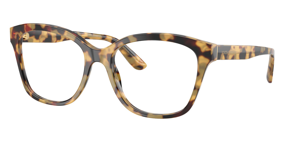 DOLCE&GABBANA DG3451 512 54 - Yellow Havana / Clear Blue Light Filter #id:dg3451512_s:120105
