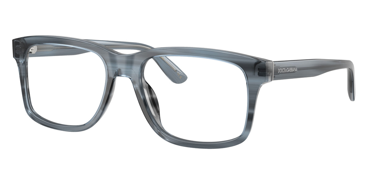 DOLCE&GABBANA DG3453 3482 53 - Transparent Blue on Striped Blue #id:dg34533482_s:104105