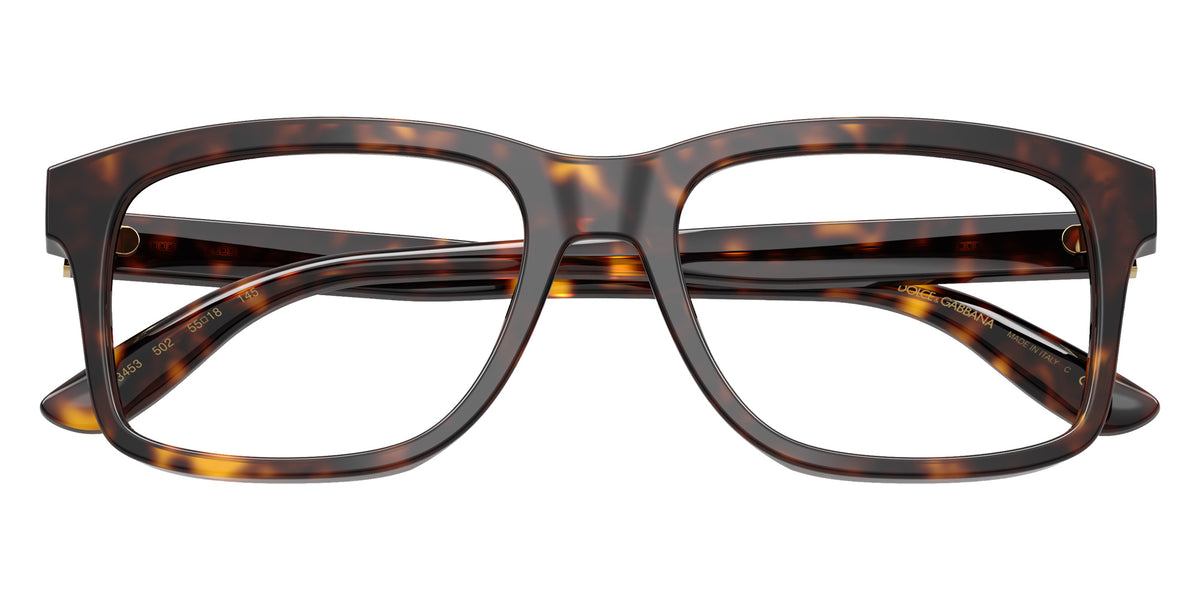 DOLCE&GABBANA DG3453 502 53 - Havana / Clear Blue Light Filter #id:dg3453502_s:112120