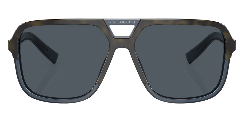 DOLCE & GABBANA DG4354 320980 58 - Havana Transparent Blue / Brown Gradient Dark Brown #id:dg4354320980_s:102100