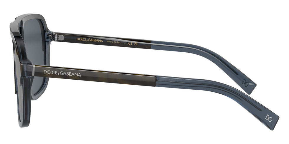 DOLCE & GABBANA DG4354 320980 58 - Havana Transparent Blue / Brown Gradient Dark Brown #id:dg4354320980_s:102110