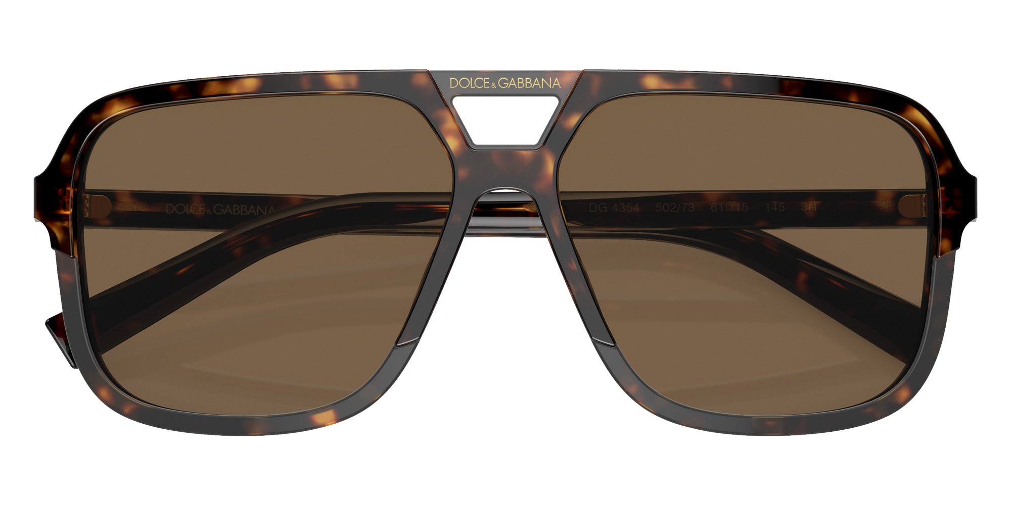 DOLCE & GABBANA DG4354 502/73 58 - Havana / Brown Gradient Dark Brown #id:dg435450273_s:104120
