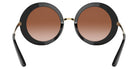 DOLCE & GABBANA DG4393F 324413 52 - Black/Leo Print / Brown Gradient #id:dg4393f324413_s:100115
