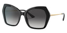 DOLCE & GABBANA DG4399F 501/8G 56 - Black / Gray Gradient #id:dg4399f5018g_s:100105