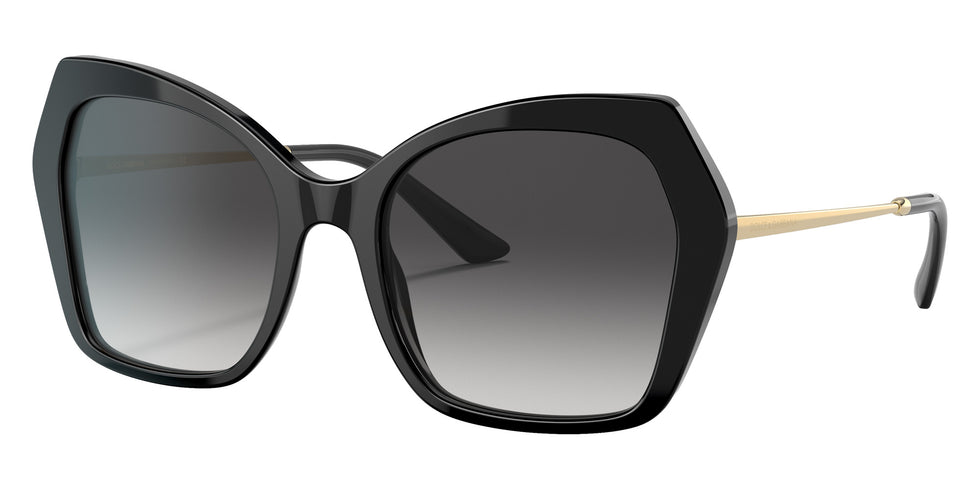 DOLCE & GABBANA DG4399F 501/8G 56 - Black / Gray Gradient #id:dg4399f5018g_s:100105