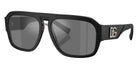 DOLCE & GABBANA DG4403 25256G 58 - Matte Black / Gray Mirrored Black #id:dg440325256g_s:100105