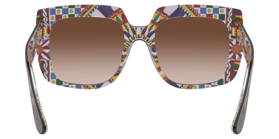 DOLCE & GABBANA DG4414 321713 54 - Havana on White Barrow / Gradient Brown #id:dg4414321713_s:100115