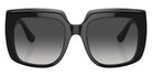 DOLCE & GABBANA DG4414 501/8G 54 - Black on Transparent Black / Gray Gradient #id:dg44145018g_s:102100