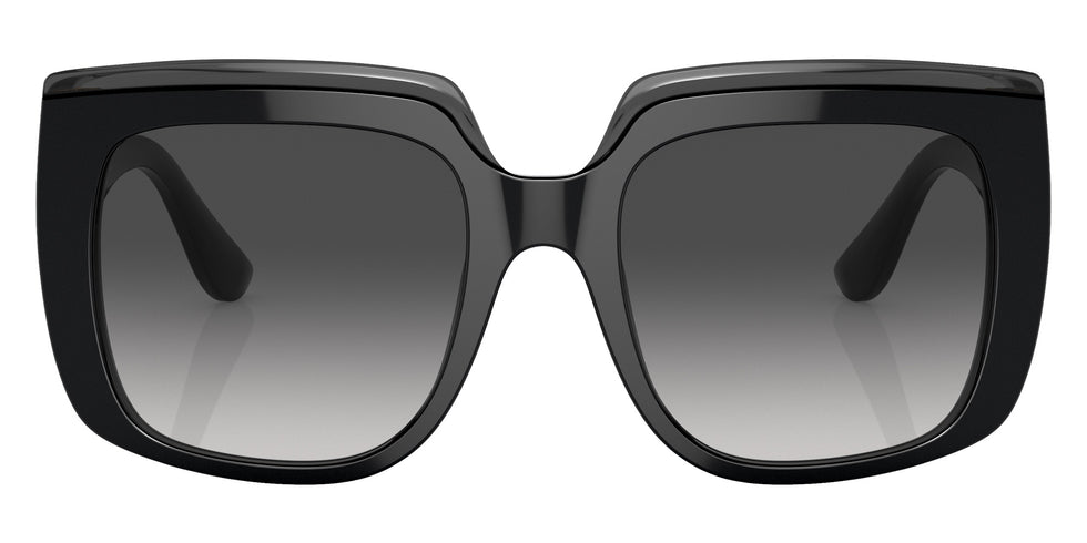 DOLCE & GABBANA DG4414 501/8G 54 - Black on Transparent Black / Gray Gradient #id:dg44145018g_s:102100