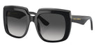 DOLCE & GABBANA DG4414 501/8G 54 - Black on Transparent Black / Gray Gradient #id:dg44145018g_s:102105