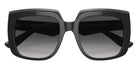 DOLCE & GABBANA DG4414 501/8G 54 - Black on Transparent Black / Gray Gradient #id:dg44145018g_s:102120