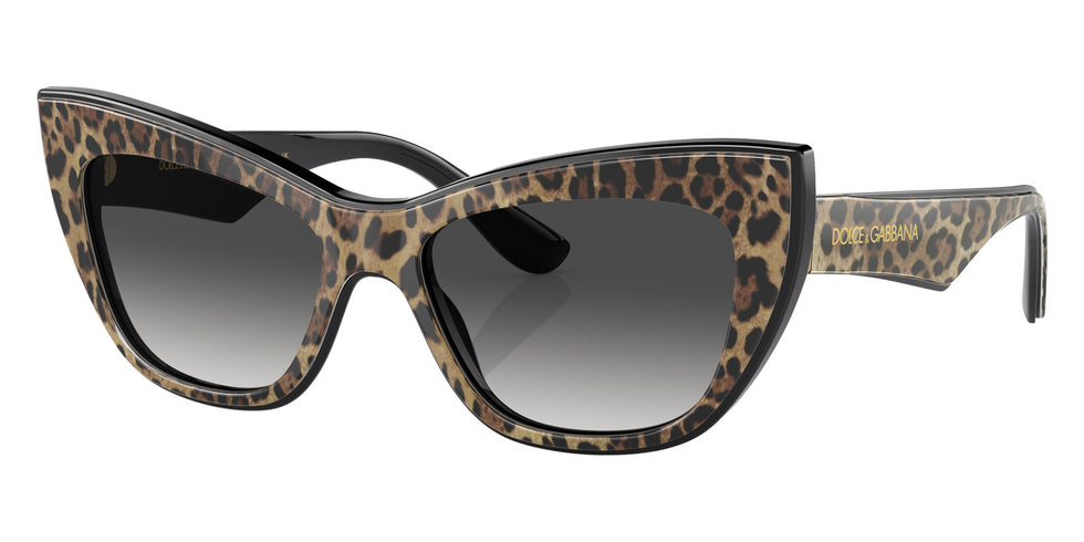 DOLCE & GABBANA DG4417 31638G 54 - Leo Brown/Black / Gray Gradient #id:dg441731638g_s:100105